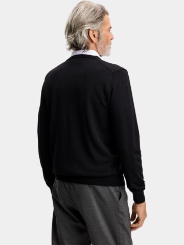 J.Lindeberg Lyman Pullover Strick schwarz