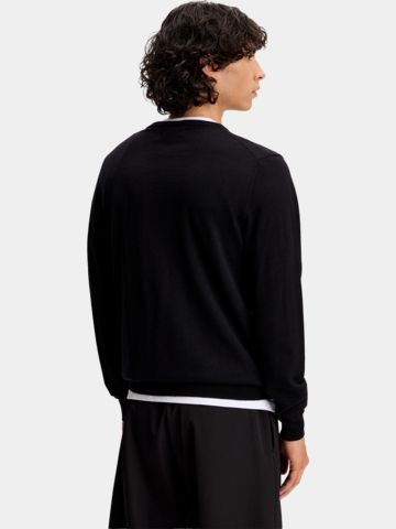 J.Lindeberg Lyman Pullover Strick schwarz