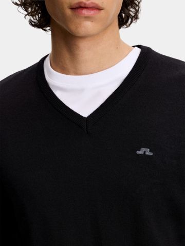 J.Lindeberg Lyman Pullover Strick schwarz