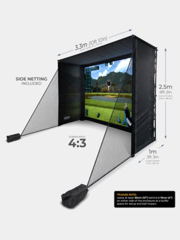 Sim Space Slim Abschlagbox 3.3 x 2.5 x 1.0 Meter Sonstige