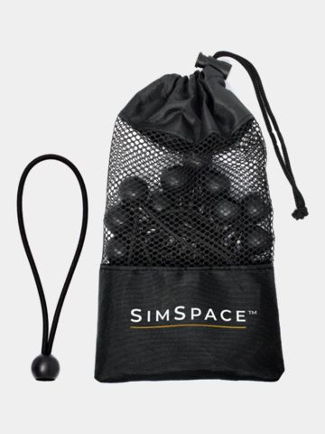 Sim Space Gummiseile schwarz