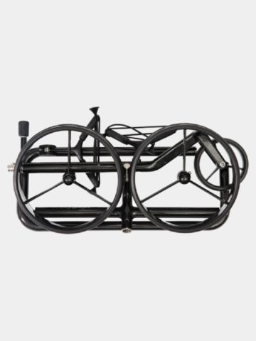 JuCad Carbon Shine Trolley inkl. Regenschirm schwarz