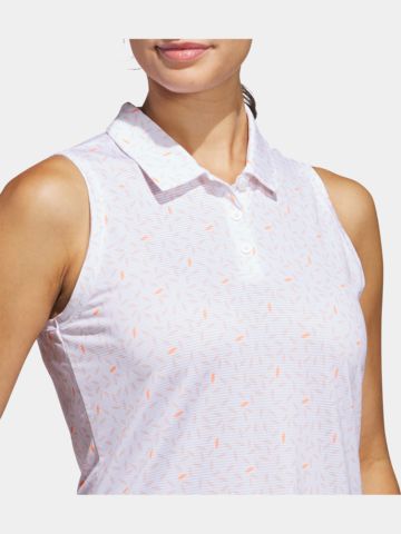 adidas Polo ohne Arm (Online Exklusiv) weiß
