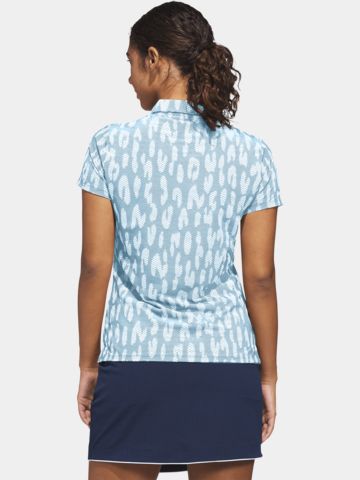 adidas W ULT JACQ SS polokošile s polovičním rukávem světle modrá