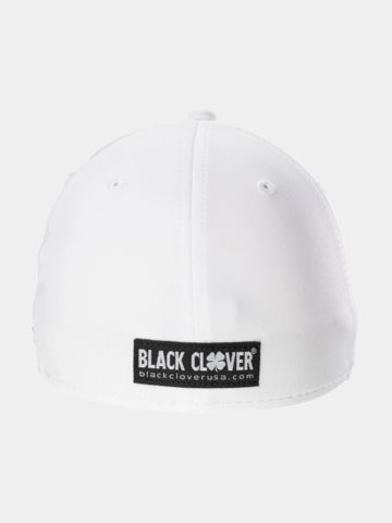Black Clover Premium Clover Fitted Performance Cap weiß