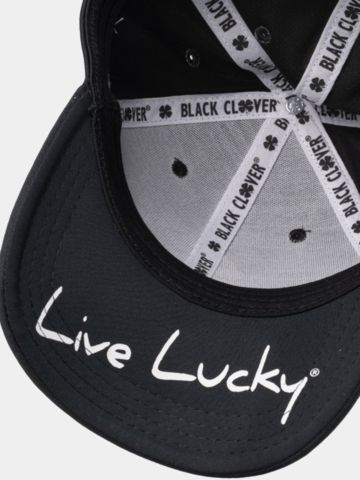 Black Clover Premium Clover Fitted Performance Cap schwarz