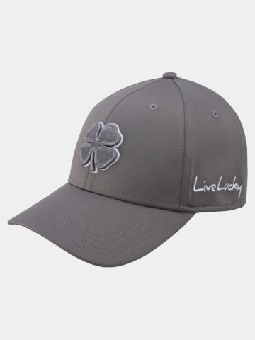 Black Clover Premium Clover Fitted Performance Cap grau