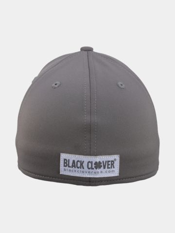 Black Clover Premium Clover Fitted Performance Cap grau