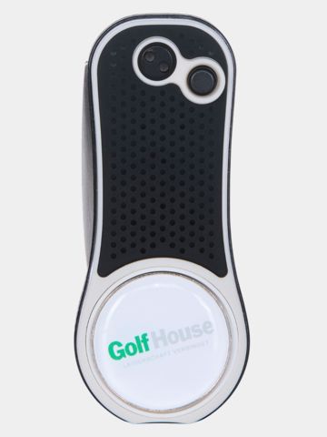 Pitchfix Hybrid Pitchgabel mit GolfHouse-Logo schwarz
