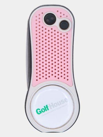 Pitchfix Hybrid Pitchgabel mit GolfHouse-Logo rosa