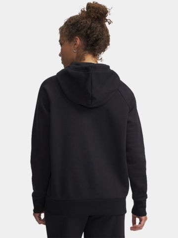 Mikina s kapucí Under Armour Rival Fleece, černá