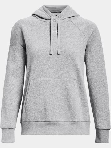 Under Armour Mikina s kapucí Rival Fleece – Mod šedý