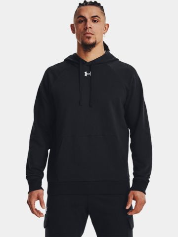 Under Armour Rival Fleece Hoodie schwarz