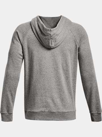 Under Armour Mikina s kapucí Rival Fleece – Castlerock Light Heather šedý