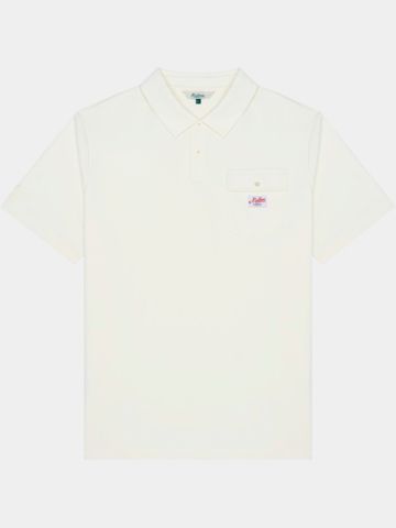 Malbon JOVIS BENCHMARK Halbarm Polo ecru