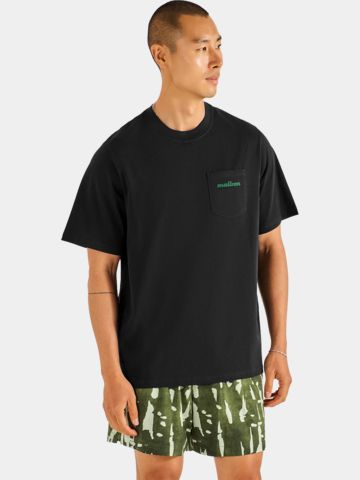 Malbon VISTA REPAIR TEE T-Shirt schwarz