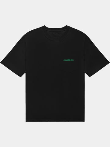 Malbon VISTA REPAIR TEE T-Shirt schwarz