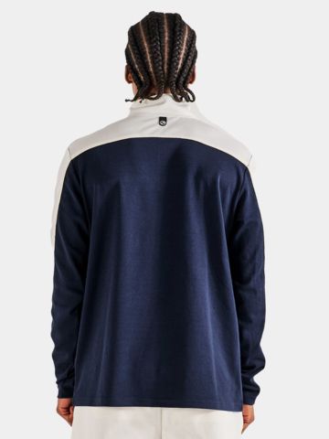 Malbon AURORA Stretch Midlayer navy