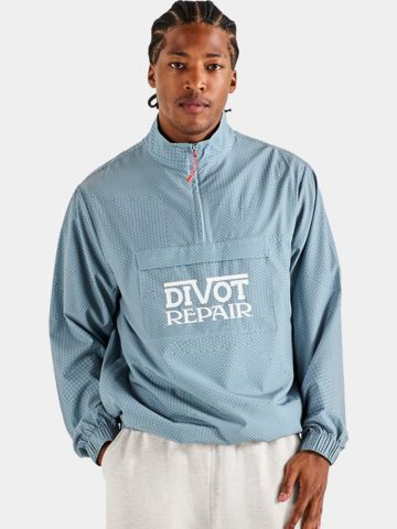 Malbon CYPRESS DIVOT REPAIR Langarm Windshirt denim