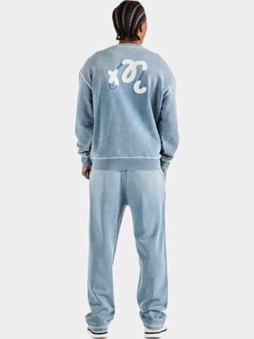 Malbon FRAGMENT Joggpant Hose hellblau