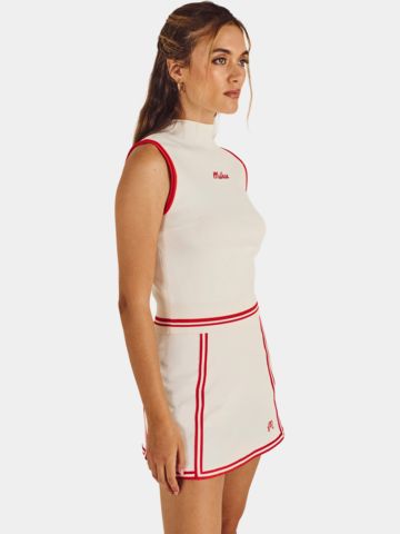 Malbon LIA kurz Skort ecru
