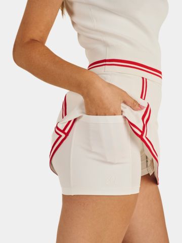 Malbon LIA kurz Skort ecru