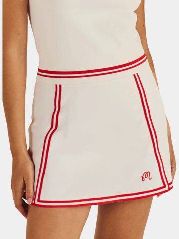 Malbon LIA kurz Skort ecru