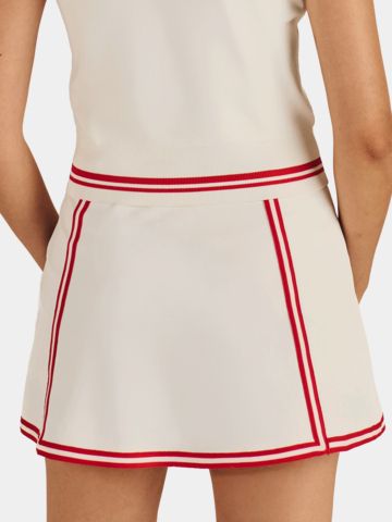 Malbon LIA kurz Skort ecru
