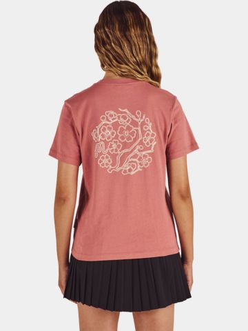 Malbon COSETTE STITCHED TEE T-Shirt rosa