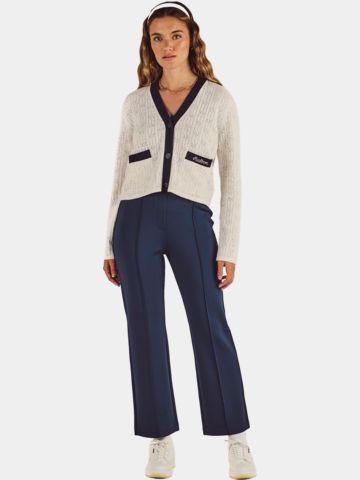 Malbon NARA CARDIGAN Jacke Strick hellgrau