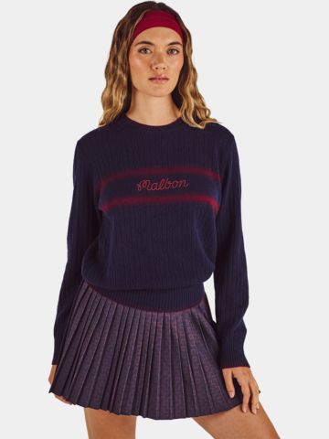 Malbon SHARI SWEATER Pullover Strick navy