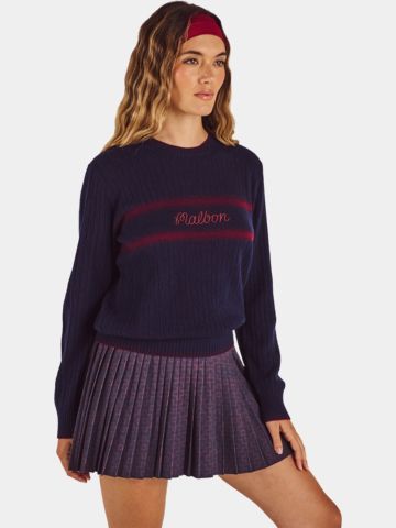 Malbon SHARI SWEATER Pullover Strick navy