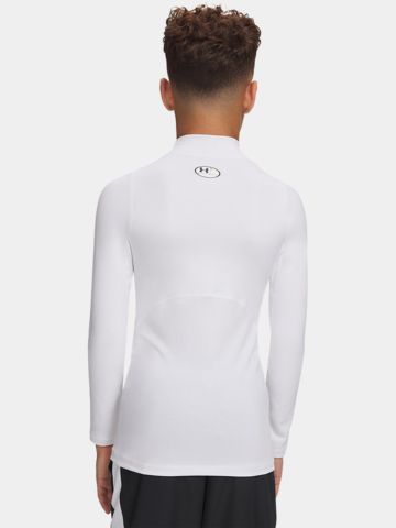 Under Armour CG Armour Mock LS Thermo Unterzieher weiß