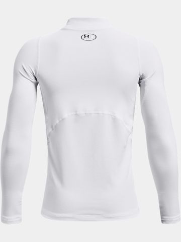 Under Armour CG Armour Mock LS Thermo Unterzieher weiß