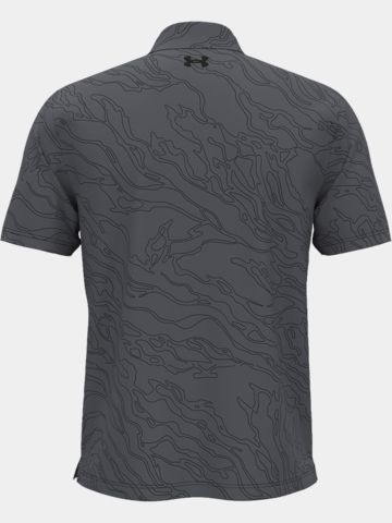 Under Armour Playoff 3.0 Pr. Slope Camo Halbarm Polo dunkelgrau