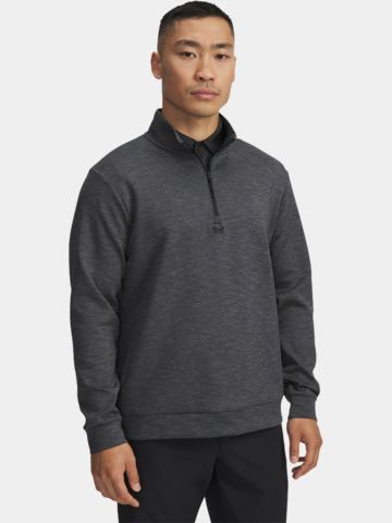 Under Armour Drive Pullover Stretch Midlayer schwarz