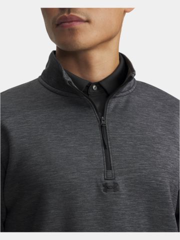 Under Armour Drive Pullover Stretch Midlayer schwarz