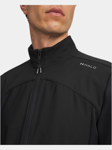Under Armour Halo Hybrid Stretch Jacke schwarz