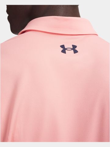Under Armour Matchplay Halbarm Polo koralle