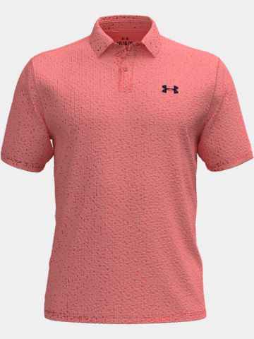 Under Armour Matchplay Halbarm Polo koralle