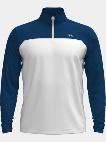 Under Armour T2G 1/4 Zip Stretch Midlayer blau