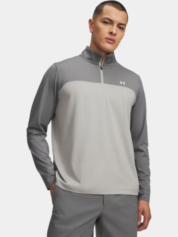 Under Armour T2G 1/4 Zip Stretch Midlayer grau