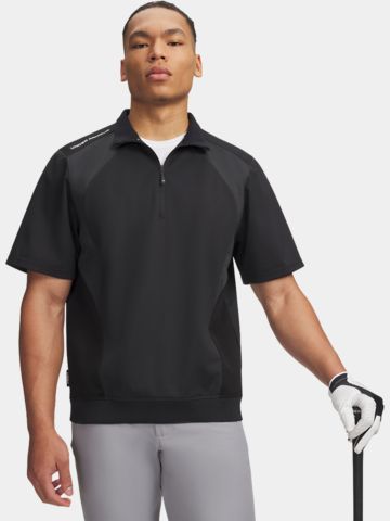 Under Armour Drive 1/2 Zip Halbarm Windshirt navy