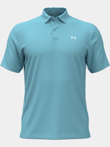 Under Armour T2G Pique Halbarm Polo hellblau