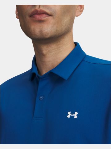Under Armour T2G Pique Halbarm Polo blau