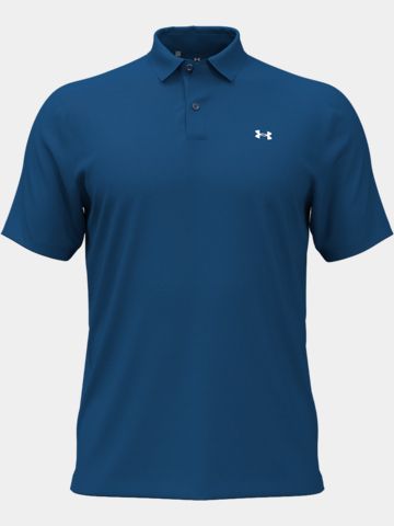 Under Armour T2G Pique Halbarm Polo blau