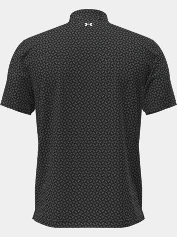 Under Armour T2G Diagonal Heartbeat Halbarm Polo schwarz
