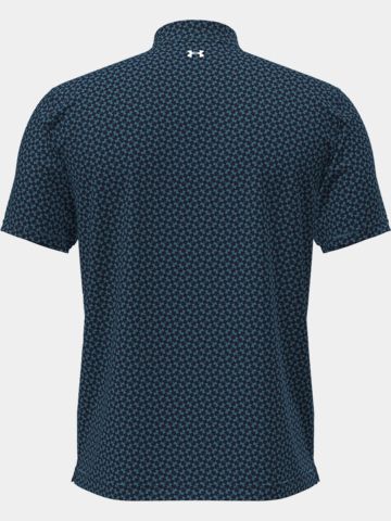 Under Armour T2G Diagonal Heartbeat Halbarm Polo navy