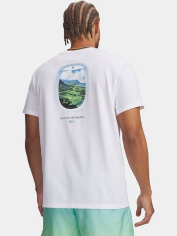 Under Armour Caddy Speaking T-Shirt weiß