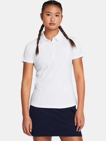 Under Armour Playoff polo s krátkým rukávem, bílé